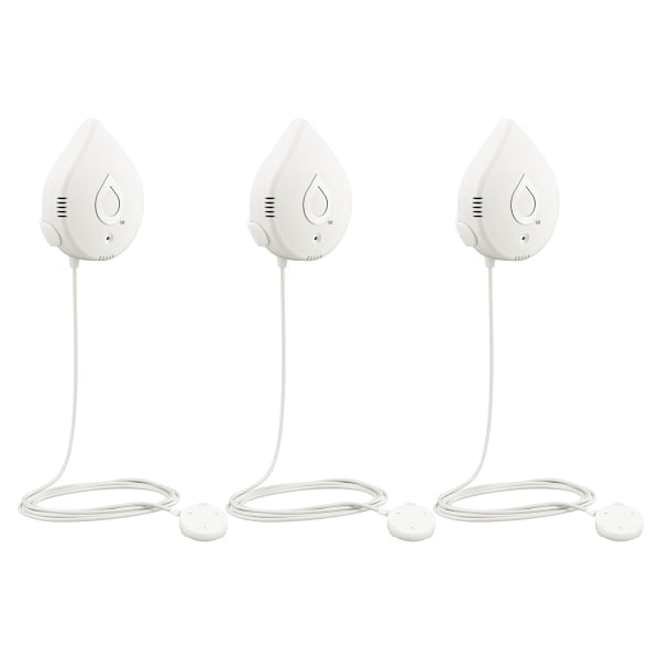 Flo by Moen Smart Water Leak Detector with Programmable App and Alarm (3-Pack)