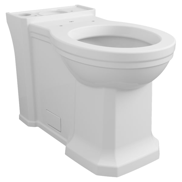 Fitzgerald® Chair Height Elongated Toilet Bowl with Seat in CANVAS WHITE