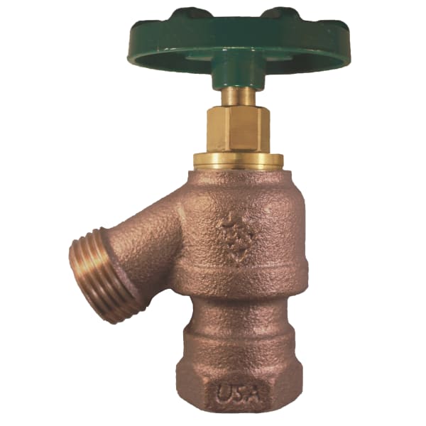 Garden Valve 1/2" & 3/4" FIP Nested Threads Lead Free