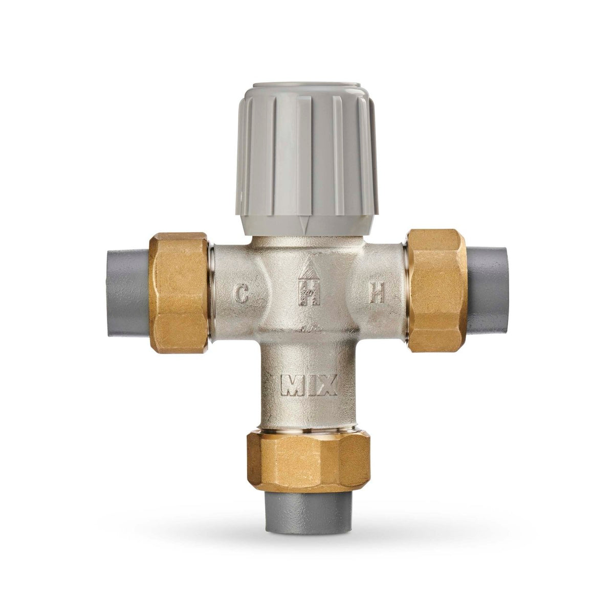 Resideo AM100-UCPVC-1LF/U AM-1 Lead Free Mixing Valve, 1/2 in CPVC Union, 100–145°F