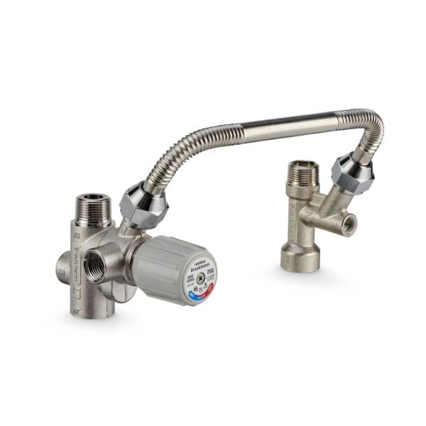 Water Heater Kit - DirectConnect Valve, Tee, and 8 in Flex Connector LF