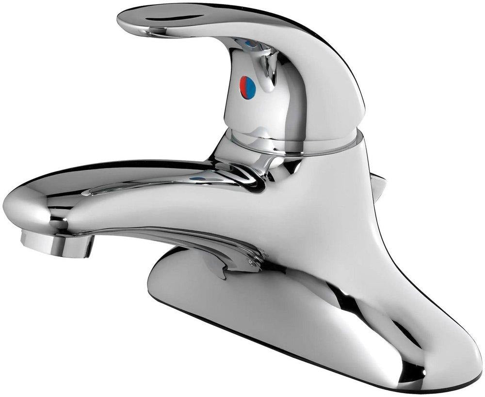 American Standard 6114120.002 Monterrey® Cast 4-Inch Centerset Single-Handle Faucet, Less Drain, 0.5 gpm/1.9 Lpm Chrome