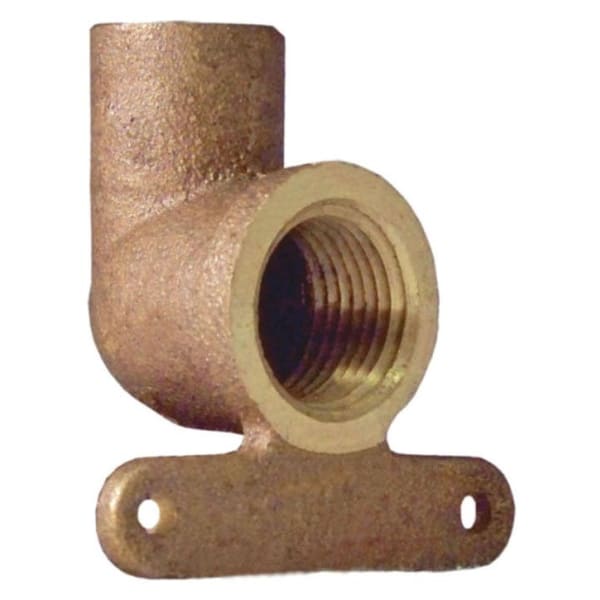 1/2" Copper Sweat Fittings - High Ear Elbow CxF C x FPT