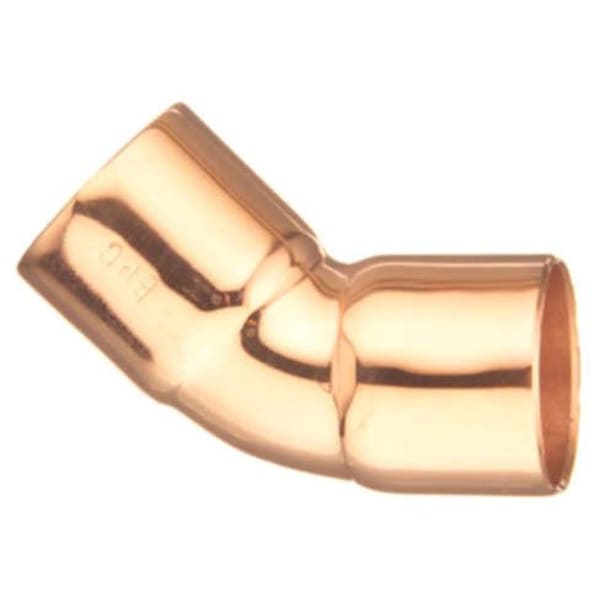 1" Copper Fittings - Cleaned & Bagged - 45 Degree Elbow C x C