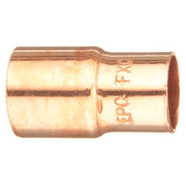1/2" x 3/8" Copper Fittings - Cleaned & Bagged - Fitting Reducer Ftg x C