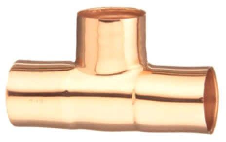Mueller Streamline CFCB-125-TEE 1-1/4" Copper Fittings - Cleaned & Bagged - Tee C x C x C