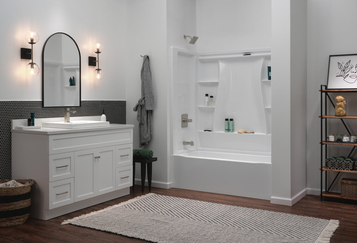 Delta Modern Single Handle Project-Pack Bathroom Faucet Stainless 567LF-SSPP