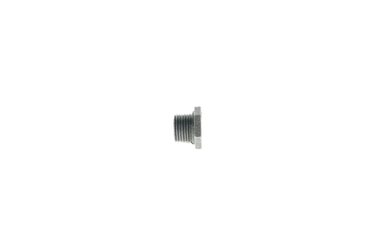 Mueller Streamline 1/2" x 3/8" - Galvanized Bushing - MPT x FPT