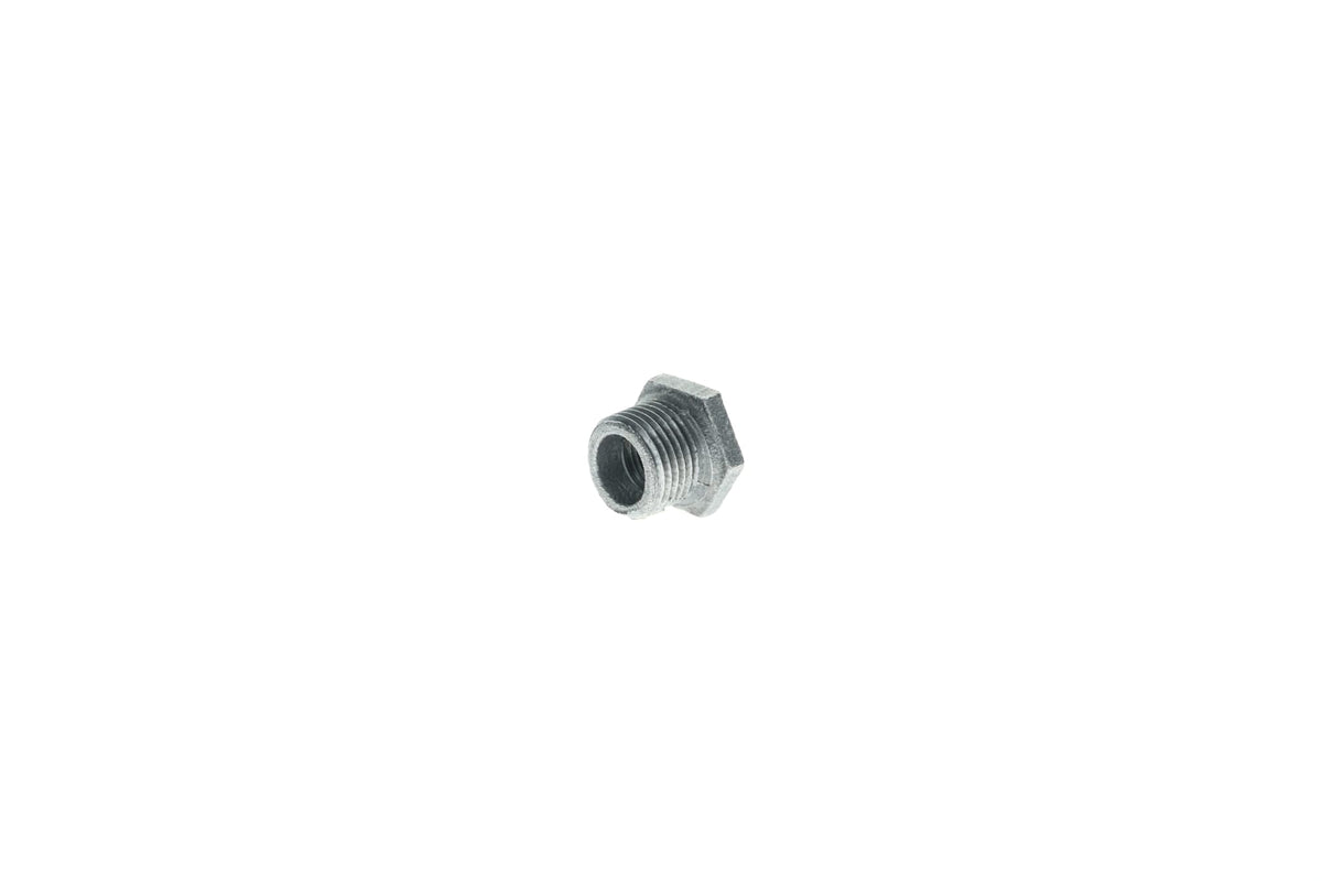 Mueller Streamline 3/4" x 1/2" - Galvanized Bushing - MPT x FPT