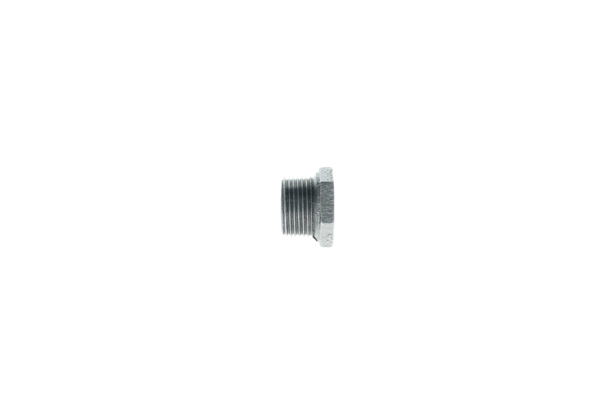 Mueller Streamline 1" x 3/4" - Galvanized Bushing - MPT x FPT