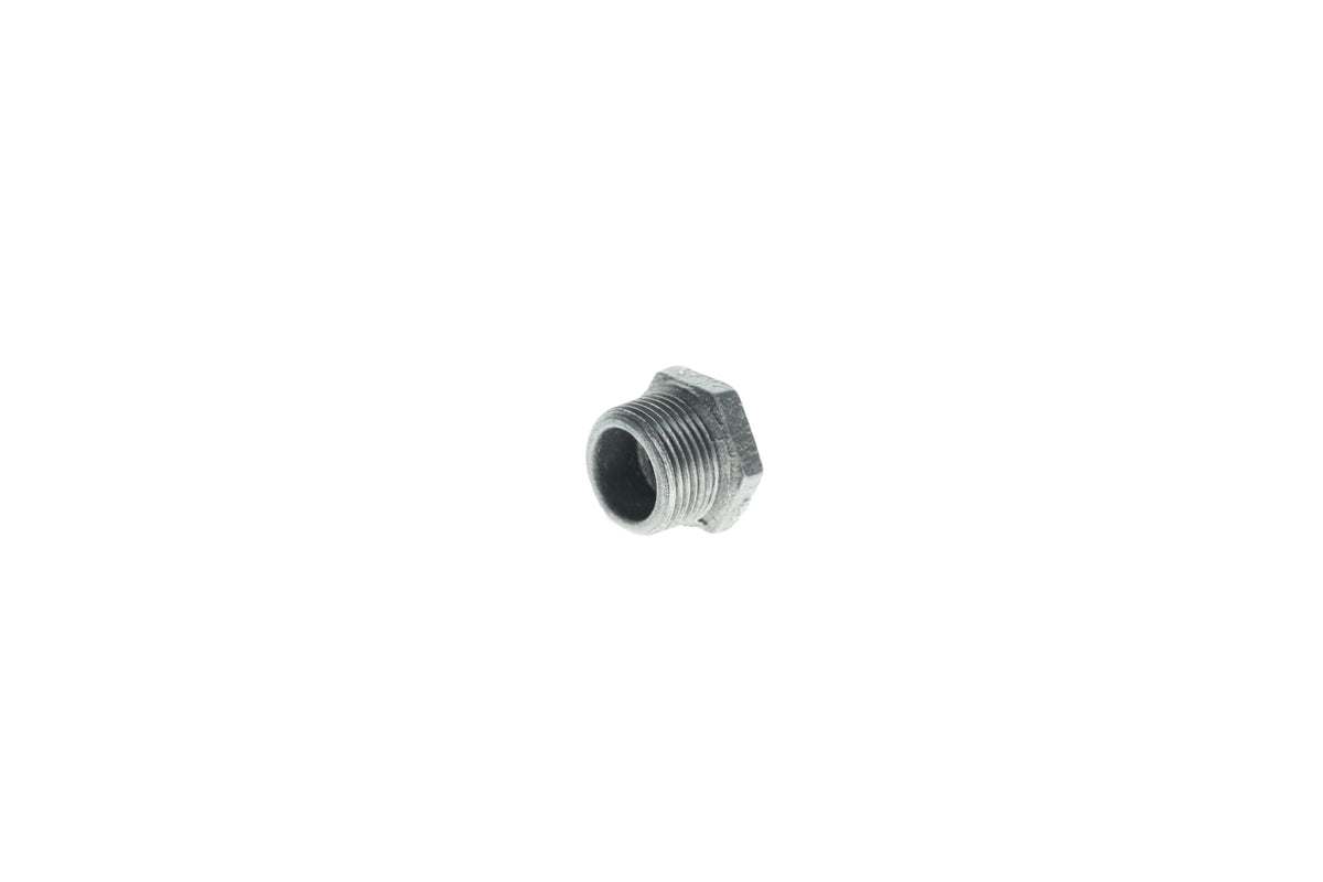 Mueller Streamline 1" x 3/4" - Galvanized Bushing - MPT x FPT