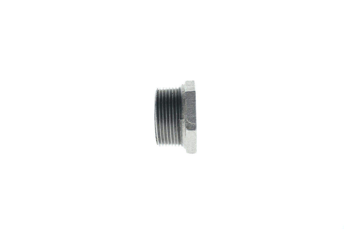 Mueller Streamline 1-1/4" x 1" - Galvanized Bushing - MPT x FPT