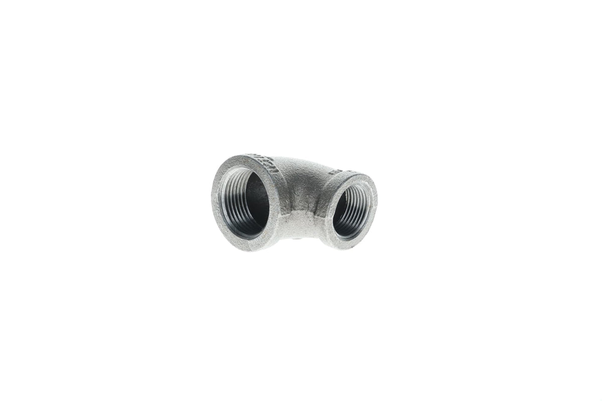 Mueller Streamline 3/4" x 1/2" - Galvanized Elbow - 90°