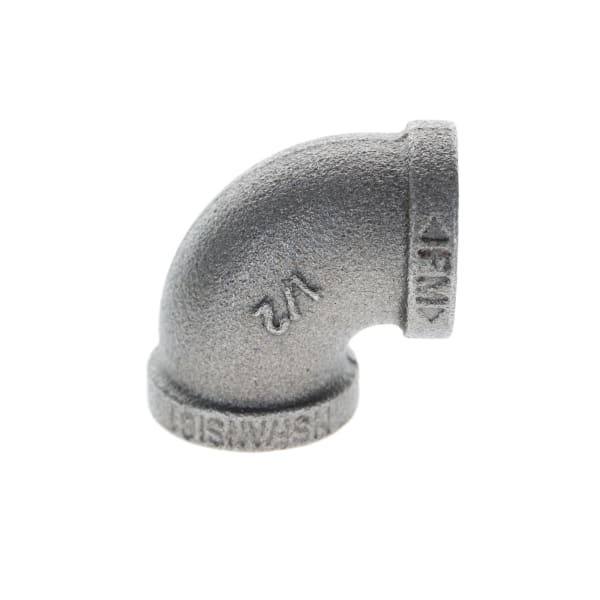 1/2" Black Iron Elbow - 90°