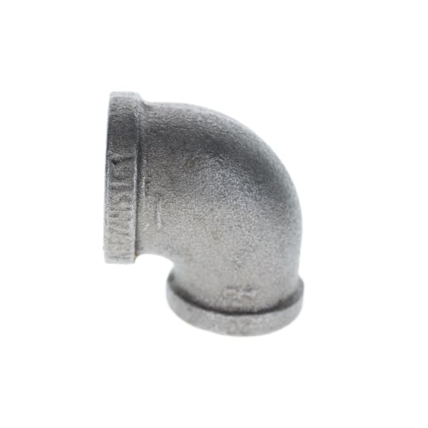 1" x 3/4" Black Iron Elbow - 90°