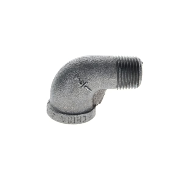 1/2" Black Iron Elbow - 90° (Street)