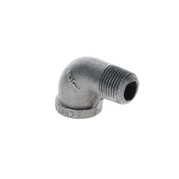 3/8" Black Iron Elbow - 90° (Street)