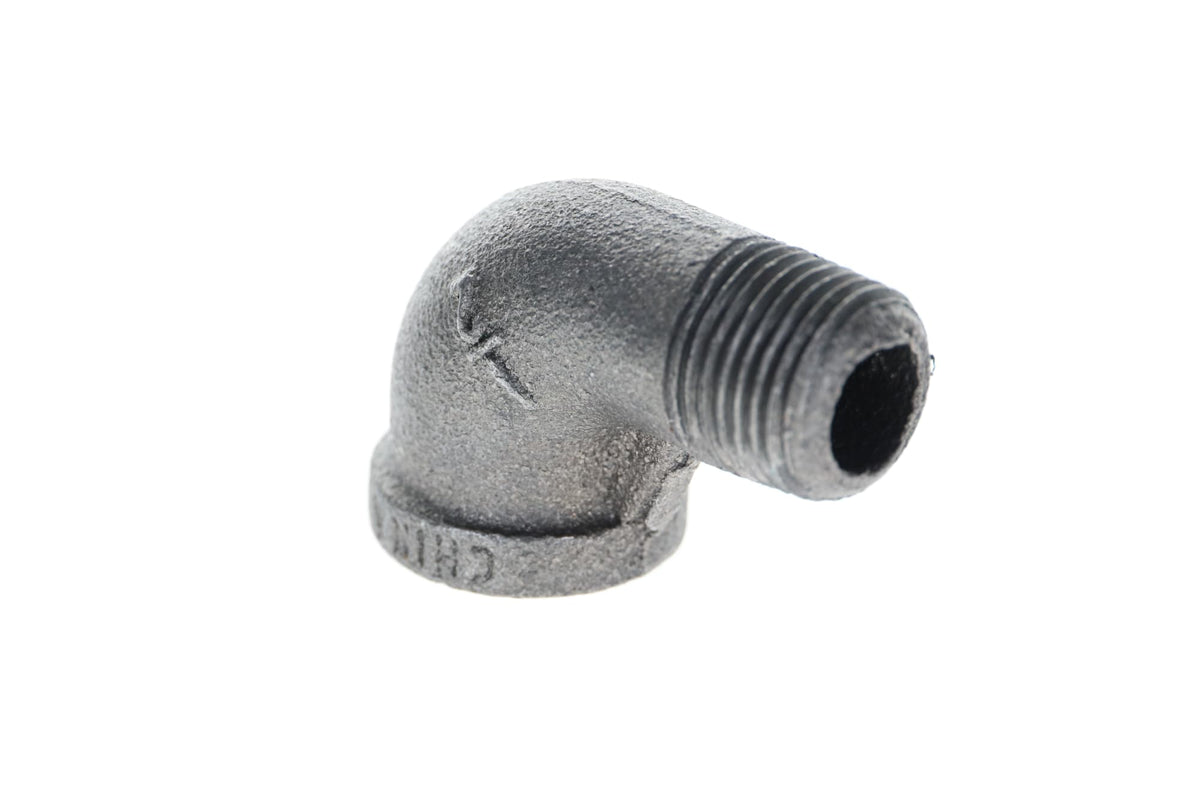Mueller Streamline 1/2" Black Iron Elbow - 90° (Street)