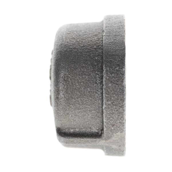 3" Black Iron Cap