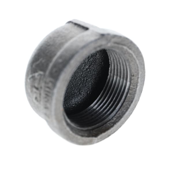 1-1/4" Black Iron Cap