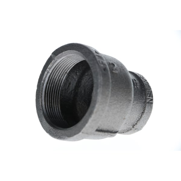 2" x 1-1/4" Black Iron Coupling