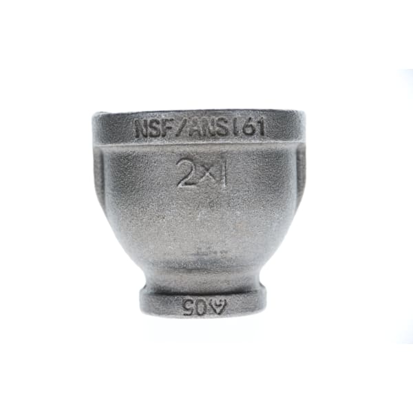 2" x 1" Black Iron Coupling