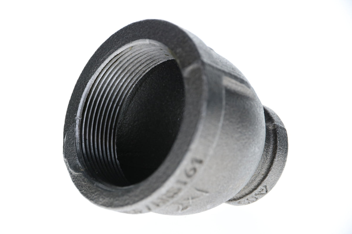 Mueller Streamline 2" x 1" Black Iron Coupling