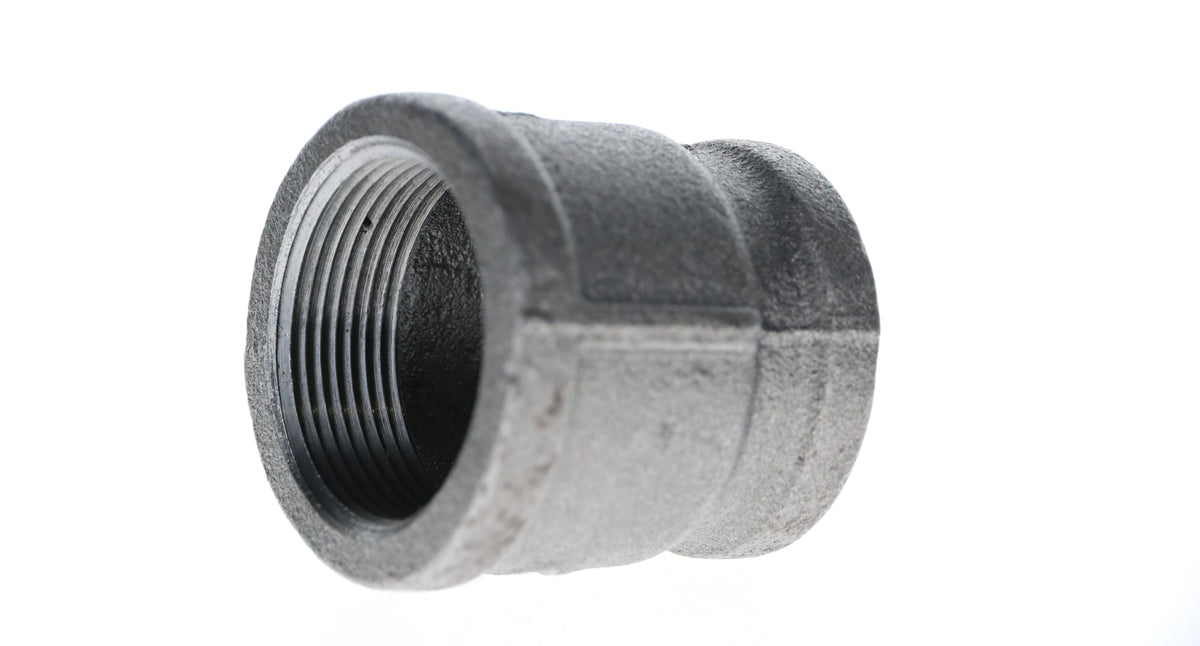 Mueller Streamline 1-1/2" x 1-1/4" Black Iron Coupling