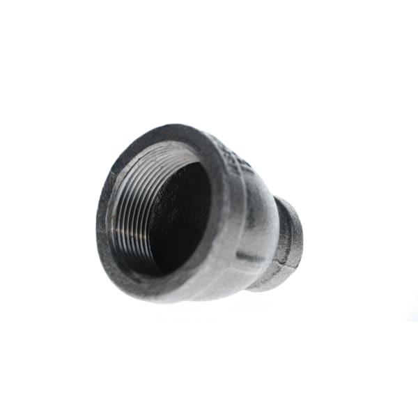 1-1/2" x 3/4" Black Iron Coupling