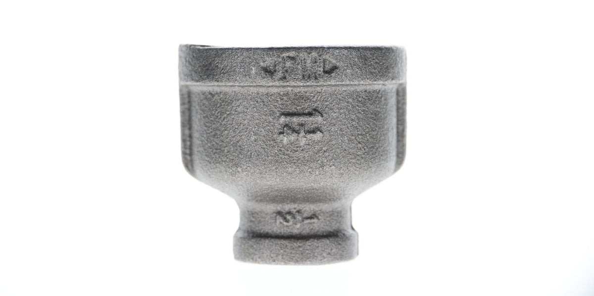 Mueller Streamline 1-1/4" x 1/2" Black Iron Coupling