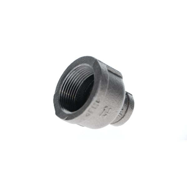 1-1/4" x 1/2" Black Iron Coupling