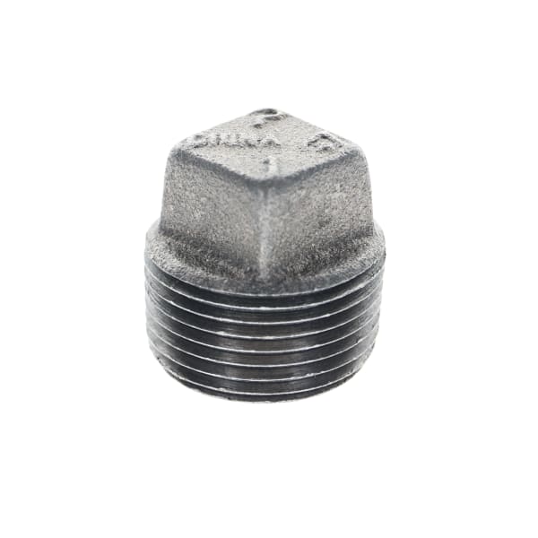 1" Black Iron Plug