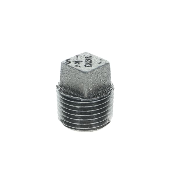 3/8" Black Iron Plug