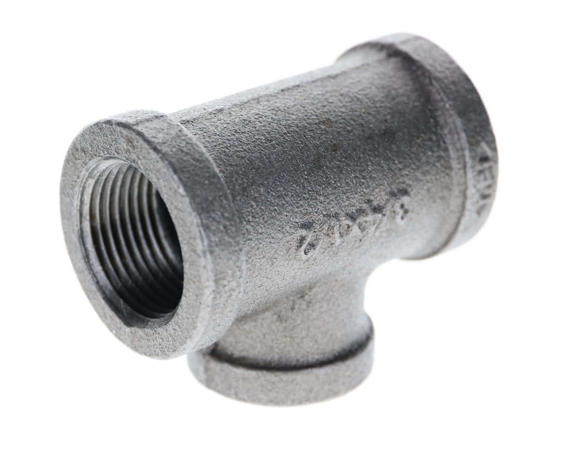 Mueller Streamline 3/4" x 3/4" x 1/2" Black Iron Tee