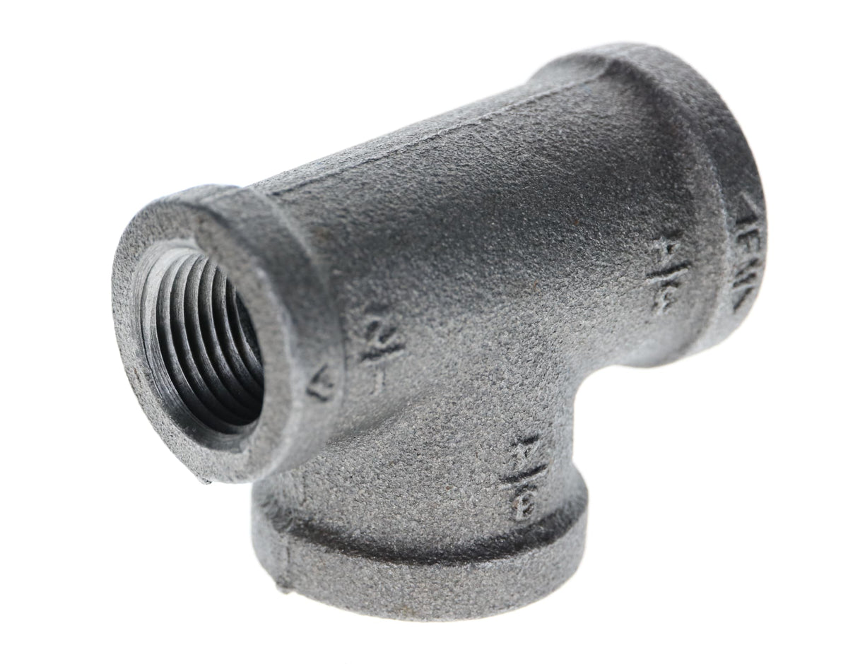 Mueller Streamline 3/4" x 1/2" x 3/4" Black Iron Tee