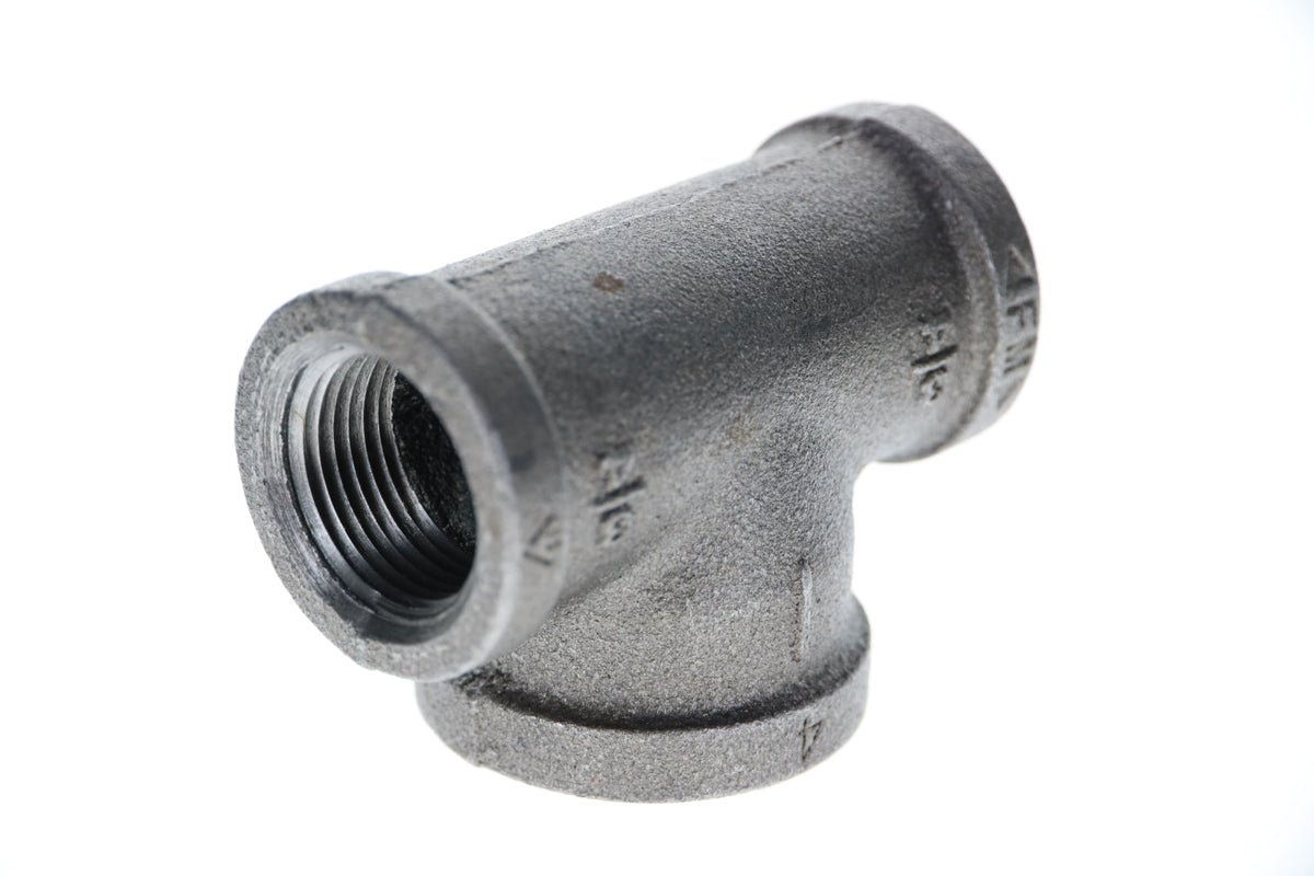 Mueller Streamline 3/4" x 3/4" x 1" Black Iron Tee