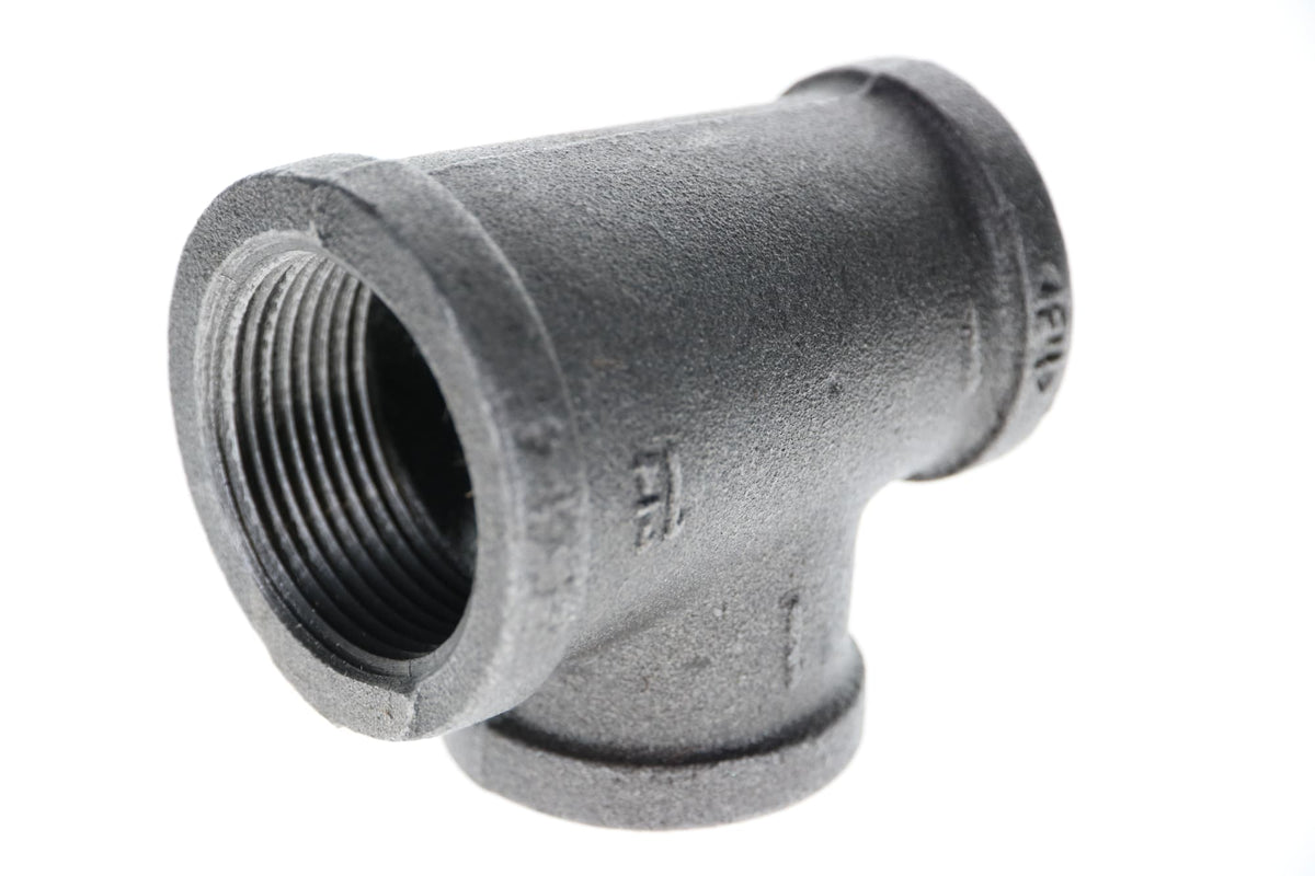 Mueller Streamline 1-1/2" x 1-1/4" x 1-1/4" Black Iron Tee