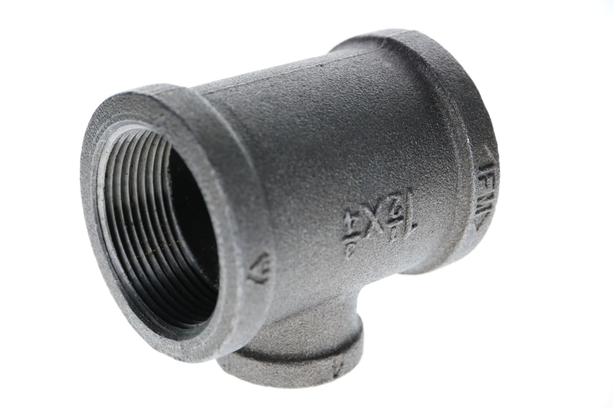 Mueller Streamline 1-1/2" x 1-1/2" x 3/4" Black Iron Tee