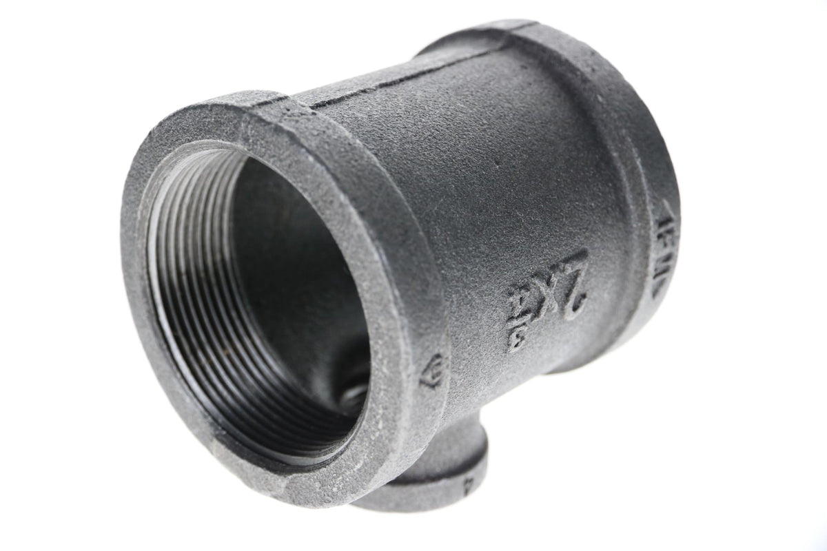 Mueller Streamline 2" x 2" x 1/2" Black Iron Tee