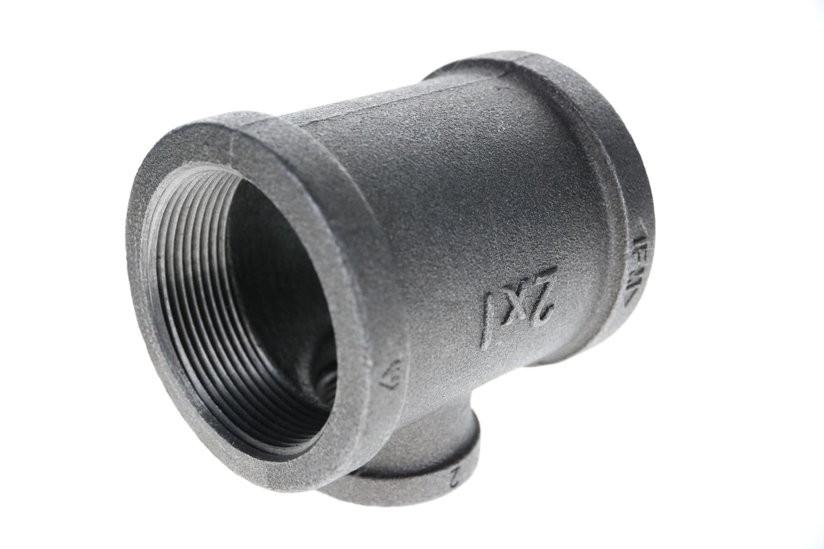 Mueller Streamline 2" x 2" x 1" Black Iron Tee