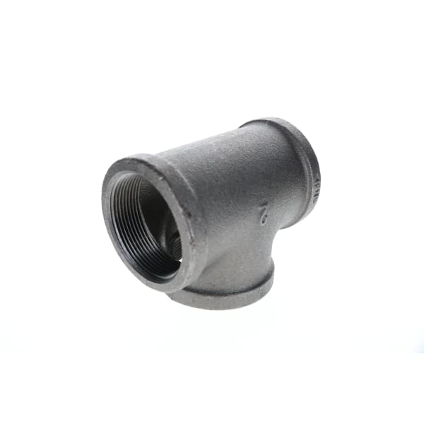 2-1/2" Black Iron Tee