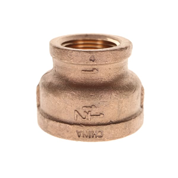 1-1/2" x 1" - Brass Reducing Coupling