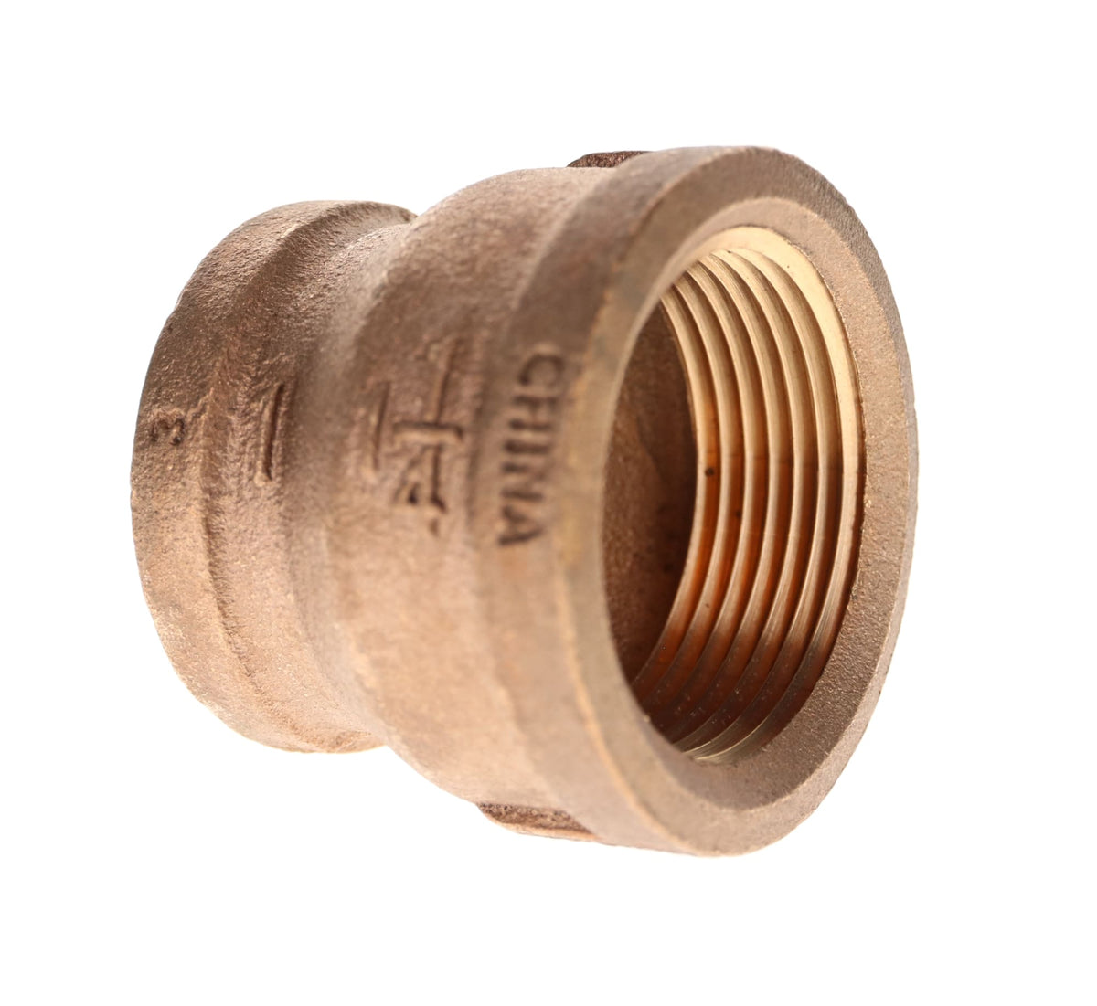 Legend Valve 1-1/4" x 1" - Brass Reducing Coupling
