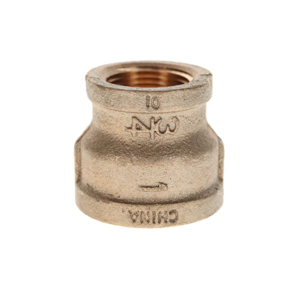 1" x 3/4" - Brass Reducing Coupling