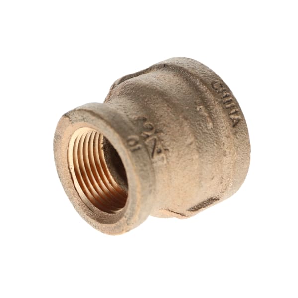 1" x 1/2" - Brass Reducing Coupling