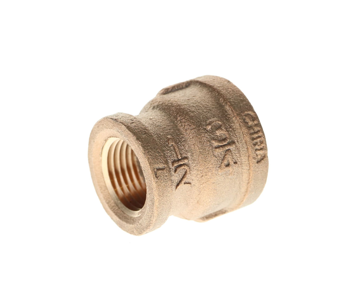 Legend Valve 3/4" x 1/2" - Brass Reducing Coupling