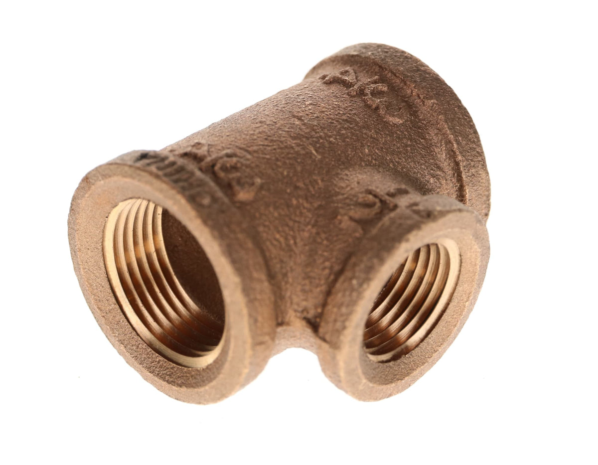 Legend Valve 3/4" x 3/4" x 1/2" - Brass Tee (Reducing)
