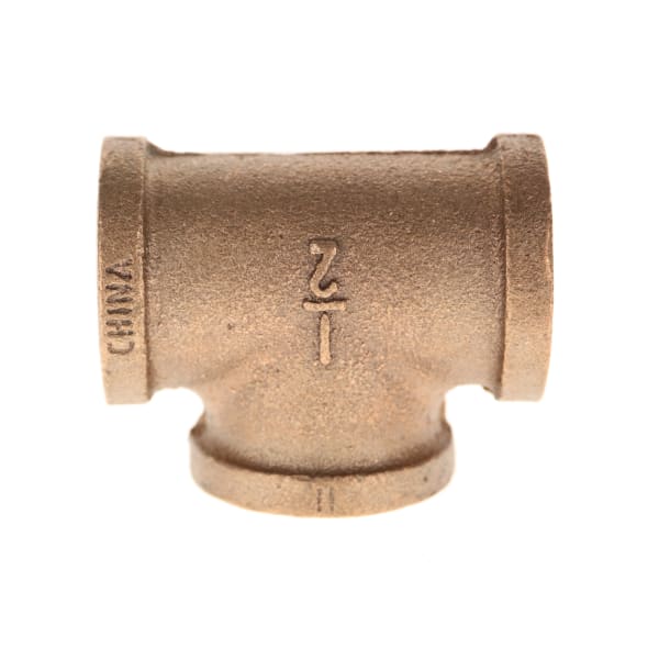 3/8" - Brass Tee