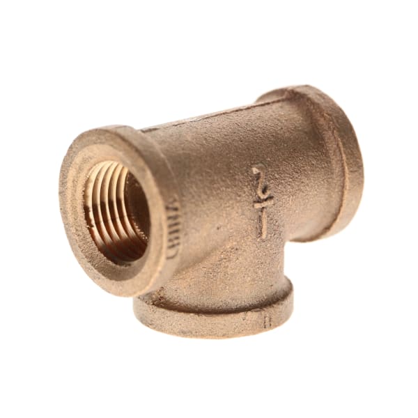 1/8" - Brass Tee