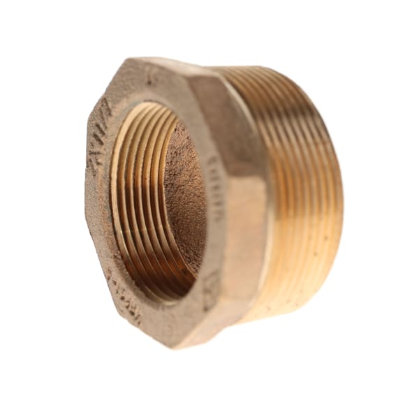 2" x 1-1/2" - Brass Bushing - FIP x MIP